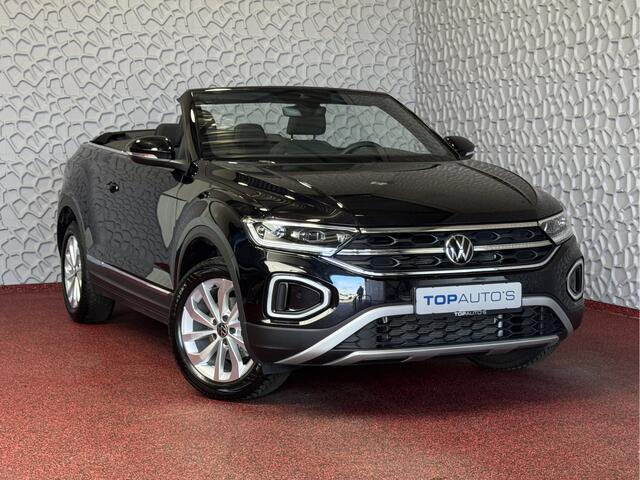 Volkswagen T-Roc Cabrio TSI VIR.COCKPIT CARPLAY NAVI IQ.LED STOEL/STUUR.VERW DAB ADAP.CRUISE 05/2024 "Volkswagen rijden begint bij Topautos.nl - 75 topmodellen direct op voorraad!"