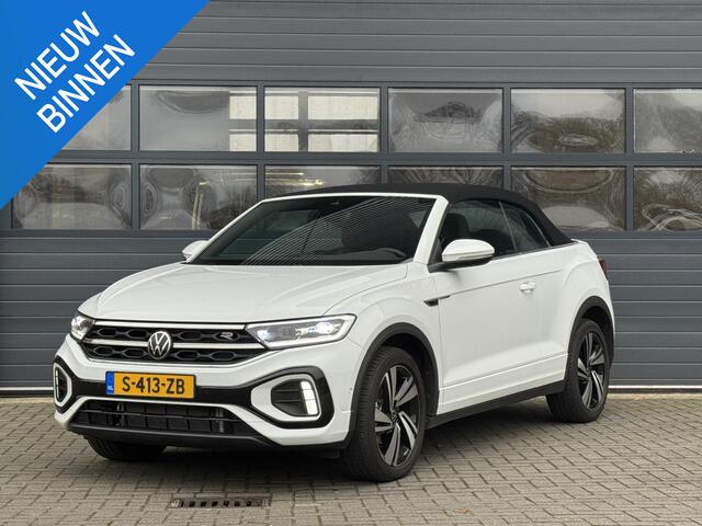 Volkswagen T-Roc CABRIO 1.5 TSI R-LINE I AUTOMAAT I P-CAMERA I LEDEREN BEKLEDING I STOELVERWARMING I UNIEKE STAND