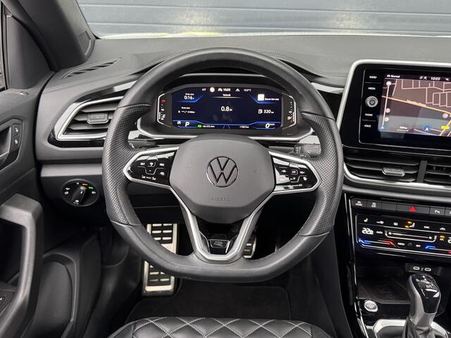 Volkswagen T-Roc CABRIO 1.5 TSI R-LINE I AUTOMAAT I P-CAMERA I LEDEREN BEKLEDING I STOELVERWARMING I UNIEKE STAND