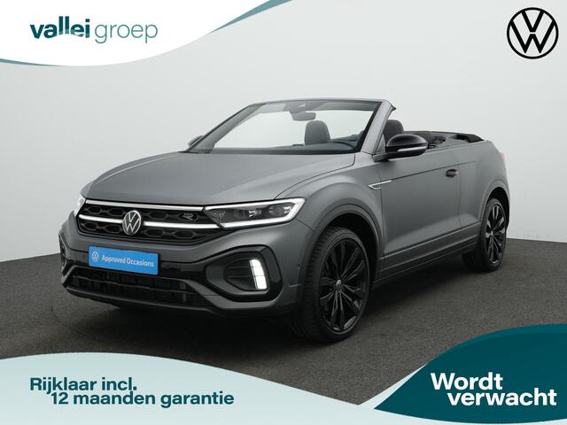 Volkswagen T-Roc Cabriolet 1.5 TSI 150 pk DSG R-Line Edition Grey | Trekhaak | Leder | Navigatie Discover Pro | Beats | Adaptief onderstel | IQ Light | Stuur-/stoelverwarming