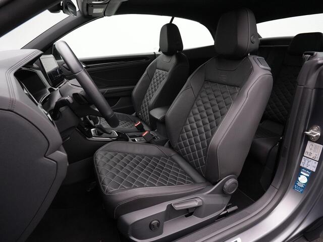Volkswagen T-Roc Cabriolet 1.5 TSI 150 pk DSG R-Line Edition Grey | Trekhaak | Leder | Navigatie Discover Pro | Beats | Adaptief onderstel | IQ Light | Stuur-/stoelverwarming