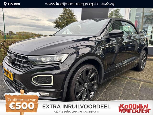 Volkswagen T-Roc Cabrio 1.5 TSI R-Line , Stoel/Stuurverwarming, lederen bekleding, Adaptive Cruise Control, Dodehoekassistentie, Enz...