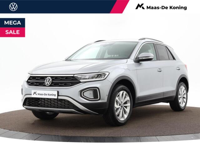 Volkswagen T-Roc Life Edition 1.0 TSI 116 pk 6 versn. Hand · Airconditioning automatisch, 2-zone (climatronic) · Multimedia pakket · Prijs is incl inruilbonus · MEGA SALE