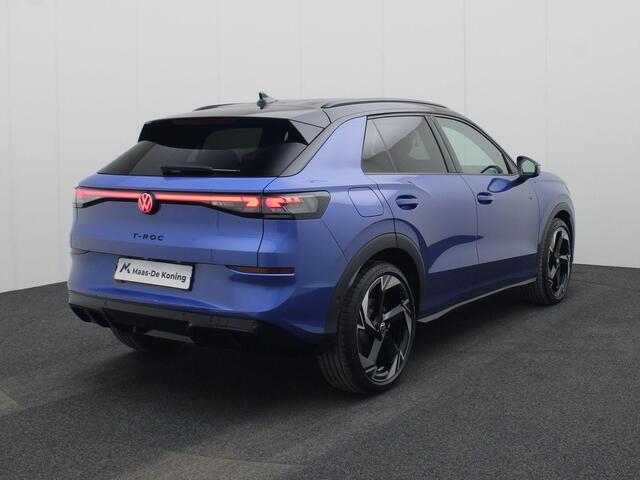 Volkswagen T-Roc 1.5eTsi/150PK R Line First Edition Black Style DSG · Navigatie · 360°Camera + Parkeersensoren · Stoel- & stuurverwarming · Garantie t/m 28-11-2025