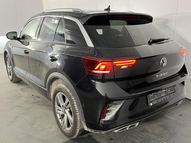 Volkswagen T-Roc 1.0 TSI R-Line / ACC/ APP-CONNECT/ PARK.SENSOREN V+A/ CAMERA/ STOELVERWARMING/ NAVI/ LANE-ASSIST/ IQ-LIGHT/ DIGITAL DASH/ RIJ-MODI/ CLIMA/ DAB/ ISOFIX/ 17'' LMV