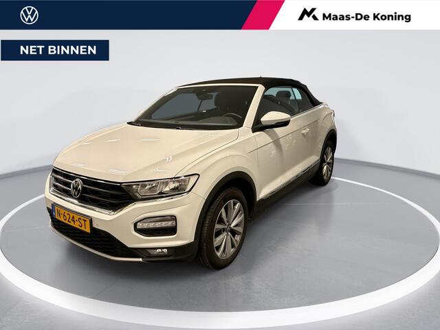 Volkswagen T-Roc Cabrio 1.5 TSI 150pk DSG Style · Apple/Android Car Play · Stoelverwarming · Alarm · Navigatie · P-Sensoren · 17'' Inch ·