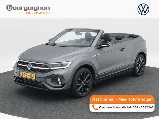 Volkswagen T-Roc Cabrio 1.5 TSi 150 Pk Automaat R-Line Edition Grey | Camera | Stoel/Stuur Verwarming | Full LED | Adaptive Cruise | CarPlay | 18 Inch | 38.994 Km !!