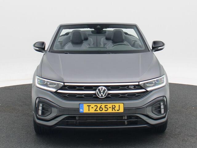Volkswagen T-Roc Cabrio 1.5 TSi 150 Pk Automaat R-Line Edition Grey | Camera | Stoel/Stuur Verwarming | Full LED | Adaptive Cruise | CarPlay | 18 Inch | 38.994 Km !!