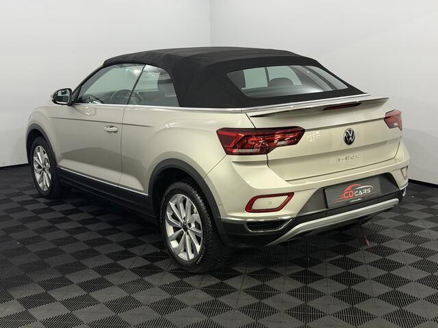 Volkswagen T-Roc Cabrio 1.5 TSI Style Camera, Virtual desk, Navi, Apple carplay, Winterpakket, Cruise control, A start stop, Lichtmetalen velgen