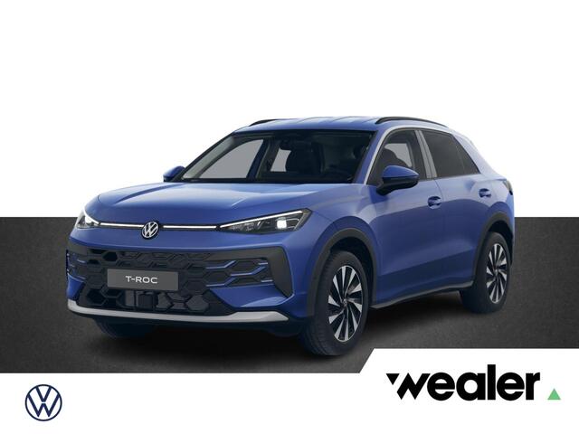 Volkswagen T-Roc Life First Edition 1.5 eTSI 85 kW / 116 PK DSG | Comfort pakket | LED Plus verlichting met lichtstrip in grille & verlichte logo's | Trekhaak wegklapbaar |