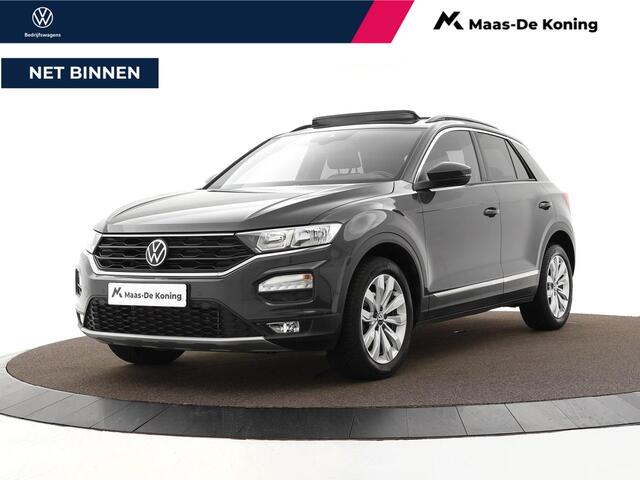 Volkswagen T-Roc 1.5 TSI 150pk DSG Sport · Panoramadak · Afneembare Trekhaak · Stoelverwarming · Navigatie · 17"Velgen · Elek. Inklapbare Spiegels ·