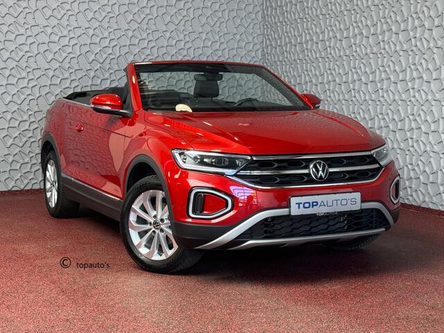 Volkswagen T-Roc Cabrio TSI VIR.COCKPIT CARPLAY NAVI IQ.LED STOEL/STUUR.VERW DAB ADAP.CRUISE 05/2024 ?Top Auto's Wijchen. 30 Jaar Specialist in Volkswagen : Alle Type's : R-Line Edition / Style / First Edition / Highline / Life , Zowel PHEV / HEV / MHEV / Benzine ?