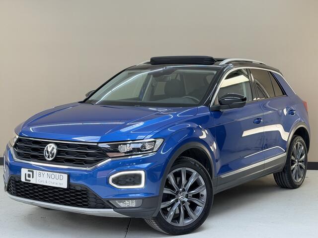 Volkswagen T-Roc 1.0 TSI Style, 115Pk, 2018, Panoramadak, 1ste eigenaar, Digital dashboard, Climate control, Parkeersensoren, LED koplampen,