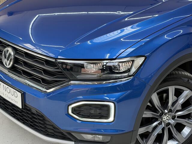Volkswagen T-Roc 1.0 TSI Style, 115Pk, 2018, Panoramadak, 1ste eigenaar, Digital dashboard, Climate control, Parkeersensoren, LED koplampen,