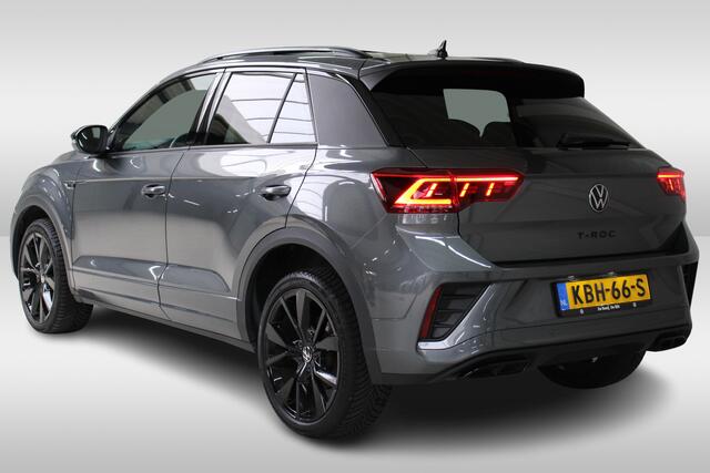 Volkswagen T-Roc 1.5 TSI R-Line DSG Blackstyle Panoramadak | Camera | 19" Velgen | IQ light | Side Assist | El. achterklep