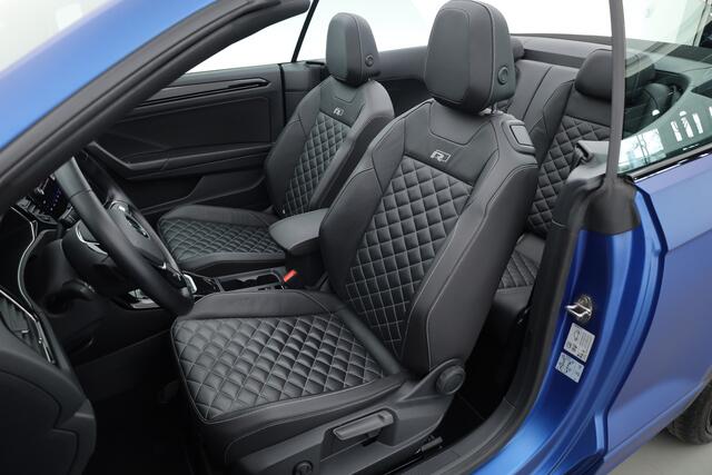 Volkswagen T-Roc Cabrio 1.5 TSI R-Line Edition Blue "MAT Ravenna Blue" DSG | 794/800 | Leder | Digi. Cockpit | Stoel- Stuurverw. | Camera | Adapt. Cruise | Keyless | CarPlay