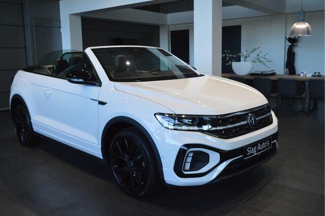 Volkswagen T-Roc Cabrio 1.5 TSI 3X R-LINE Black Style leer camera trekhaak !!