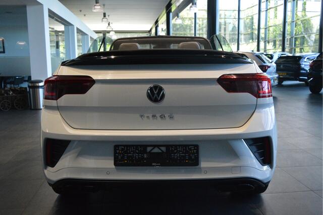Volkswagen T-Roc Cabrio 1.5 TSI 3X R-LINE Black Style leer camera trekhaak !!