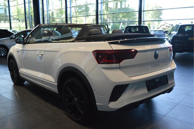 Volkswagen T-Roc Cabrio 1.5 TSI 3X R-LINE Black Style leer camera trekhaak !!