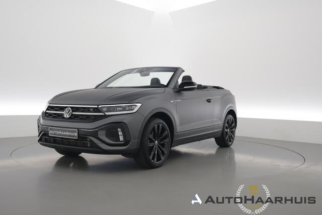 Volkswagen T-Roc Cabrio 1.5 TSI R-Line Edition Grey | Nmr. 219/999 | MAT Grijs | Leder | Stoel- Stuurverw. | Beats | Adapt. Cruise | Camera | Keyless | 19'' x