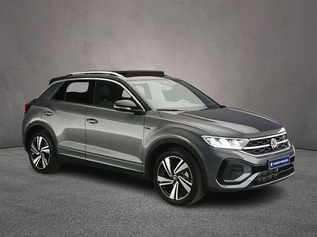 Volkswagen T-Roc R-Line 1.5 TSI 150pk DSG Automaat Panoramadak, Adaptive cruise control, Achteruitrijcamera, LED koplampen, App connect, Airco, DAB, Radio, Bluetooth