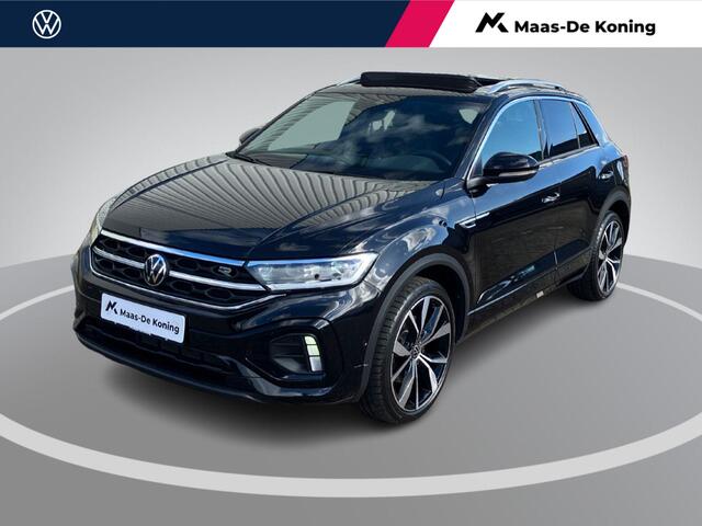 Volkswagen T-Roc 1.5TSI/150PK R-Line DSG · Panoramadak · Leder · Dodehoeksensoren · Apple/Android Car Play · Camera · Stuur & Stoelverwarming · 19'' · Elektrische stoelverstelling ·