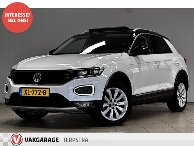 Volkswagen T-Roc 1.5 TSI Sport/ Open-Pano Dak/ Automaat/ LED Koplampen/ Virtual Cockpit/ Trekhaak/ Clima/ Navi/ Cruise/ Bluetooth/ Multi.LEDER.Stuur/ Elek.Pakket/ Isofix/ PDC V+A.