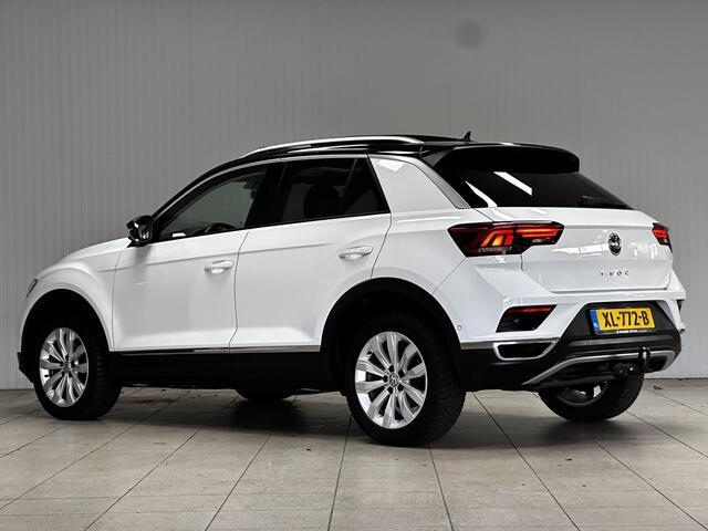 Volkswagen T-Roc 1.5 TSI Sport/ Open-Pano Dak/ Automaat/ LED Koplampen/ Virtual Cockpit/ Trekhaak/ Clima/ Navi/ Cruise/ Bluetooth/ Multi.LEDER.Stuur/ Elek.Pakket/ Isofix/ PDC V+A.