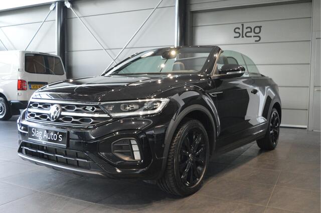 Volkswagen T-Roc Cabrio 1.5 TSI 3X R-LINE Black Style camera trekhaak 18 inch !!