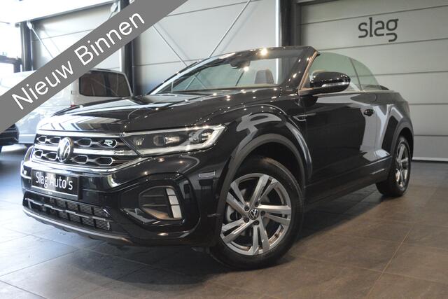 Volkswagen T-Roc Cabrio 1.5 TSI 3X R-LINE navi clima cruise trekhaak 150 pk !!