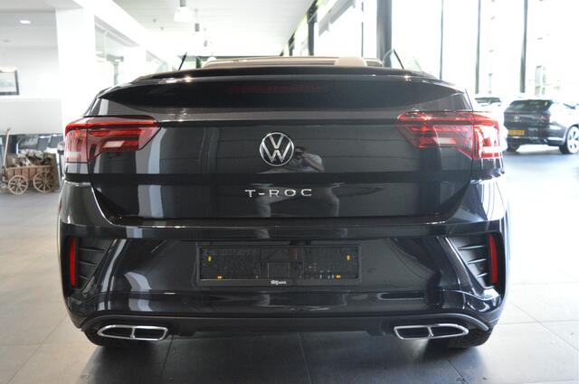 Volkswagen T-Roc Cabrio 1.5 TSI 3X R-LINE navi clima cruise trekhaak 150 pk !!