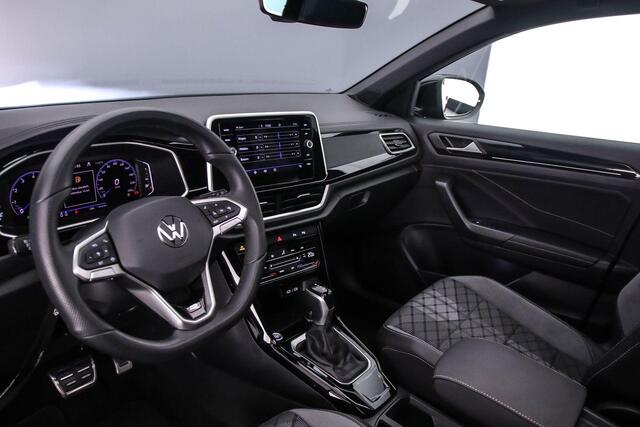 Volkswagen T-Roc R-Line 1.5 TSI 150pk DSG Automaat Panoramadak, Adaptive cruise control, LED koplampen, App connect, Achteruitrijcamera, Parkeersensoren