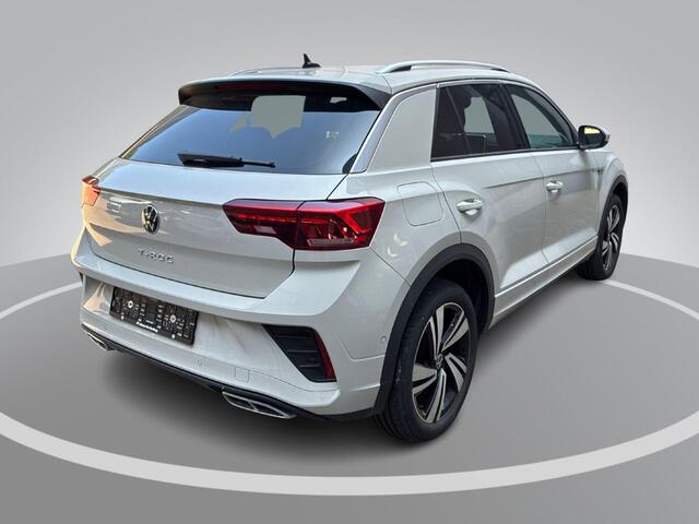 Volkswagen T-Roc 1.5 TSI 150pk DSG R-Line · Camera · Keyless · Dodehoeksensor · Stoelverwarming · Elek. Achterklep · ACC · Velours bekleding · Garantie t/m 26-02-2027