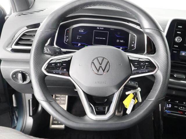Volkswagen T-Roc 1.5 TSI R-Line GARANTIE TOT 09/2033! . STOEL VERWARMING . PARKEERSENSOREN V & A . ADAPTIEVE CRUISE CONTROL .