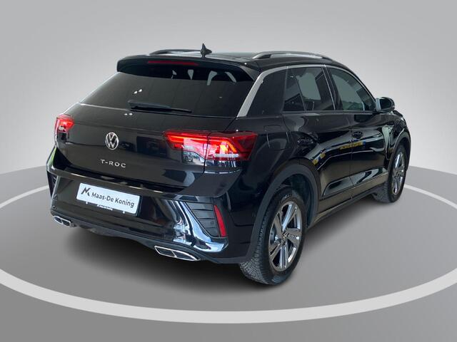 Volkswagen T-Roc 1.5TSI/150PK DSG R-Line · Trekhaak · Navigatie · Camera + Parkeersensoren · Stoelverwarming · Apple/Android Car Play · Garantie t/m 17-04-2027