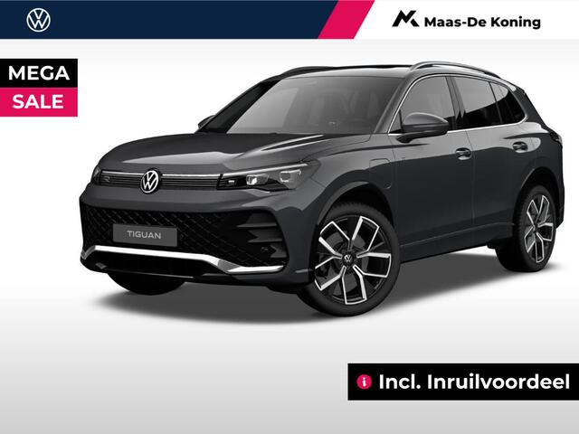 Volkswagen TIGUAN R-line Edition 1.5 TSI eHybrid 204 pk 6 versn. DSG · Black style pakket · Comfort pakket · Trekhaak incl. aanhangermanoeuvreerhulp (trailer assist) · Incl. Inruilvoordeel ·