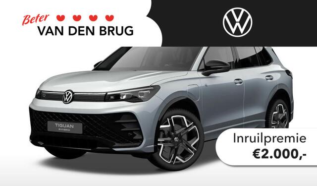 Volkswagen TIGUAN 1.5 eHybrid R-Line Edition | Trekhaak | 360 camera | Black style |