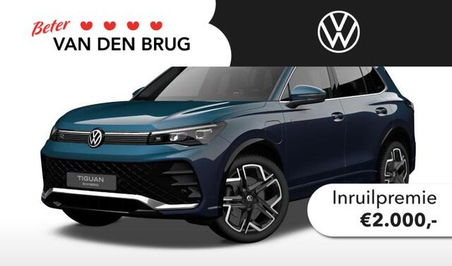 Volkswagen TIGUAN 1.5 eHybrid R-Line Edition | Panoramadak | Trekhaak | Stoelverwarming |