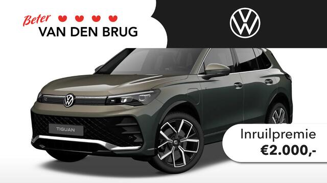 Volkswagen TIGUAN 1.5 eHybrid R-Line Edition | Assistance Plus | Comfort Pakket | Trekhaak | 360 Camera | Panorama/schuifkanteldak