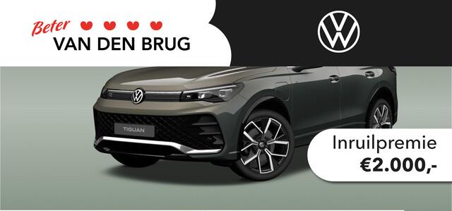 Volkswagen TIGUAN 1.5 eHybrid 204 PK R-Line Edition | Trekhaak | Panoramadak | Stuur & Stoelverwarming |
