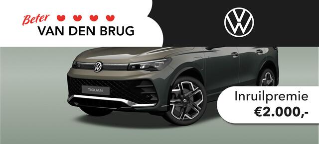 Volkswagen TIGUAN 1.5 eHybrid 272 PK R-Line Edition | Trekhaak | Panoramadak | Stuur & Stoelverwarming |