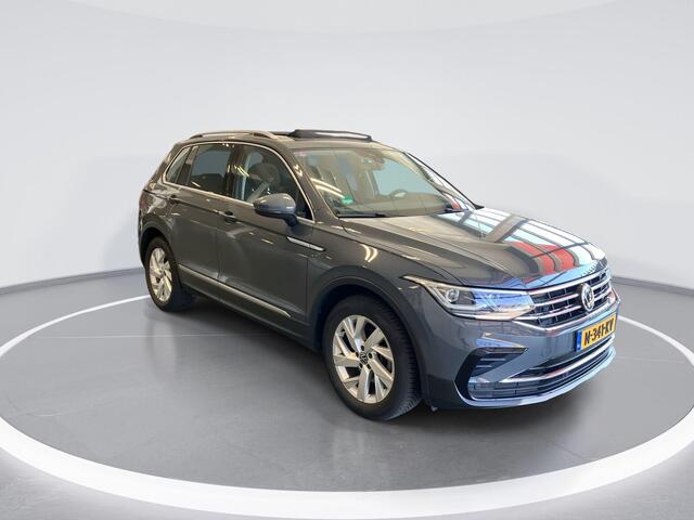 Volkswagen TIGUAN 1.5 TSI 150pk DSG Elegance · Panoramadak · Camera · Elek. Achterklep · Stuur- & Stoelverwarming · Apple/Android Car Play · ACC · LED Plus ·
