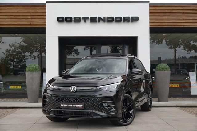 Volkswagen TIGUAN 1.5/272pk eHybrid R-Line Blackstyle|2025|Panoramadak|360°Camera|Trekhaak|20"Blackstyle|Stoelverwarming/massage|Carplay&AndroidAuto|sfeerverlichting|el.achterklep