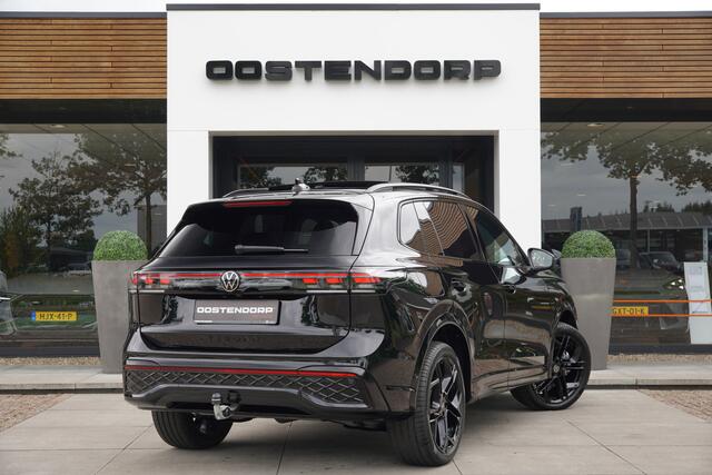 Volkswagen TIGUAN 1.5/272pk eHybrid R-Line Blackstyle|2025|Panoramadak|360°Camera|Trekhaak|20"Blackstyle|Stoelverwarming/massage|Carplay&AndroidAuto|sfeerverlichting|el.achterklep