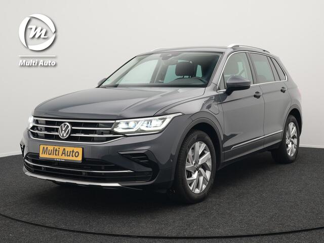 Volkswagen TIGUAN 1.4 TSI Elegance Plug In Hybrid 245pk | PHEV | Trekhaak af Fabriek | Adaptive Cruise | Stuur/Stoel Verwarming | IQ Light | 18"L.M | Carplay | Camera | Digitaal Cockpit |