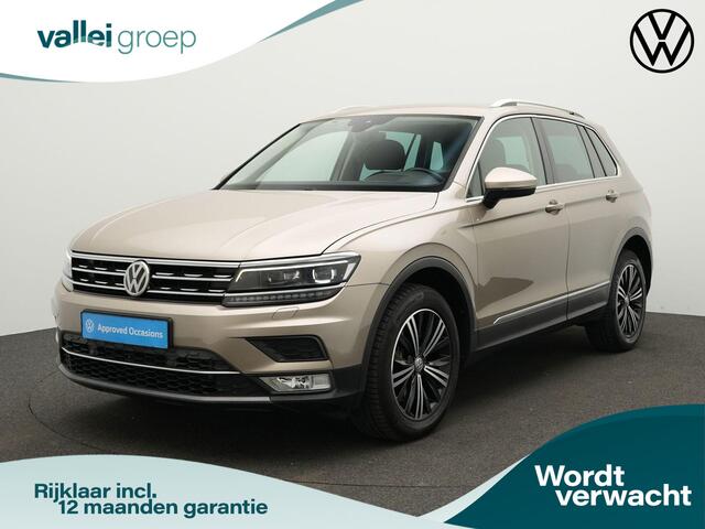 Volkswagen TIGUAN 2.0 TDI 190 pk DSG 4Motion Highline | Trekhaak | Rondomzicht camera | Head-up display | Navigatie | Stoelverwarming | 18 inch