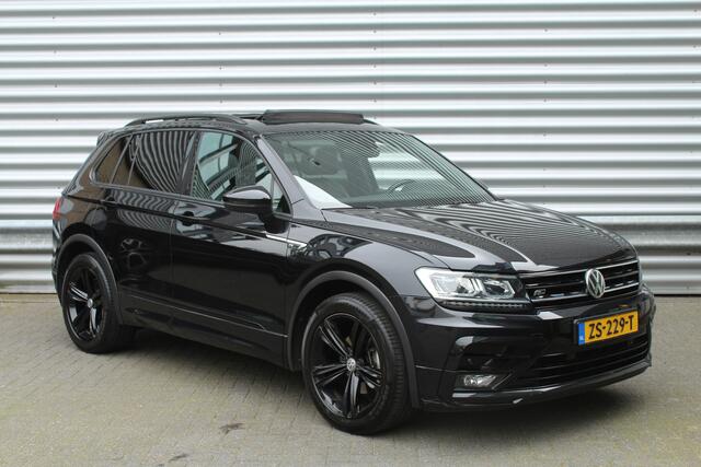 Volkswagen TIGUAN 1.5 TSI 150pk ACT DSG7 R-Line NL-Auto NAP Panoramadak Clima Cruise Navi Leder Keyless Trekhaak 1300kg