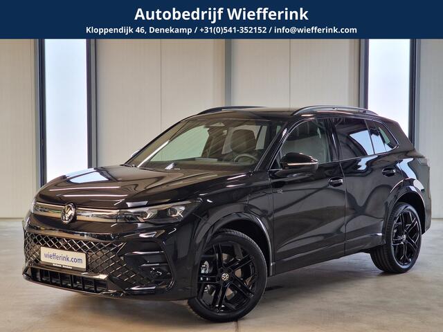 Volkswagen TIGUAN 1.5 eHybrid R-Line 272pk | Varenna leder | Pano | Trekhaak | IQ. Matrix | Black Style | 360 camera | Head-up