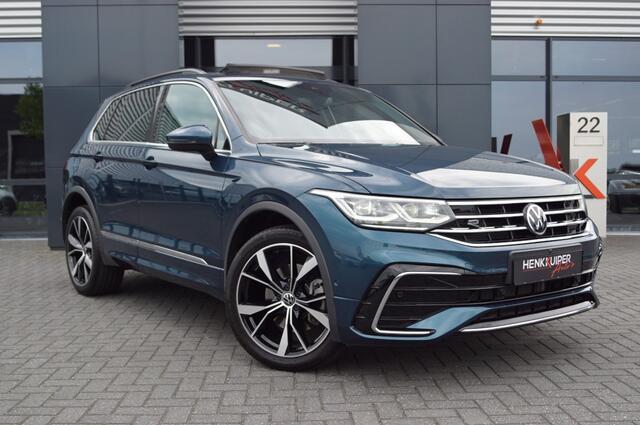 Volkswagen TIGUAN 1.4 TSI e-Hybrid R-Line 245pk/ Panodak/Leer/Trekhaak/Head-up/360gr camera/ DCC / ACC