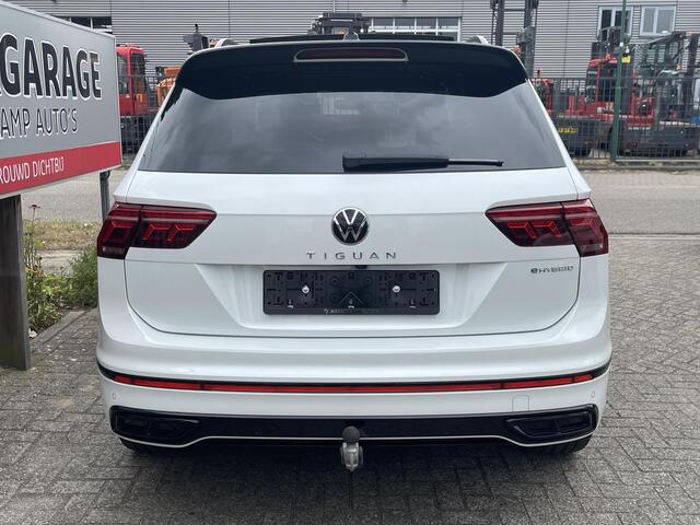Volkswagen TIGUAN 1.4 TSI eHybrid R-Line Business+ 20"/Panoramadak/Trekhaak/Leder + memory/360 camera/Elektrische klep/Dodehoek/Stuur + stoelverwarming v+a/Head-up